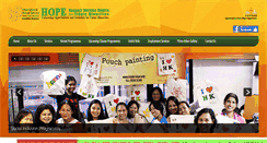 Desktop Screenshot of isshk-hope.org